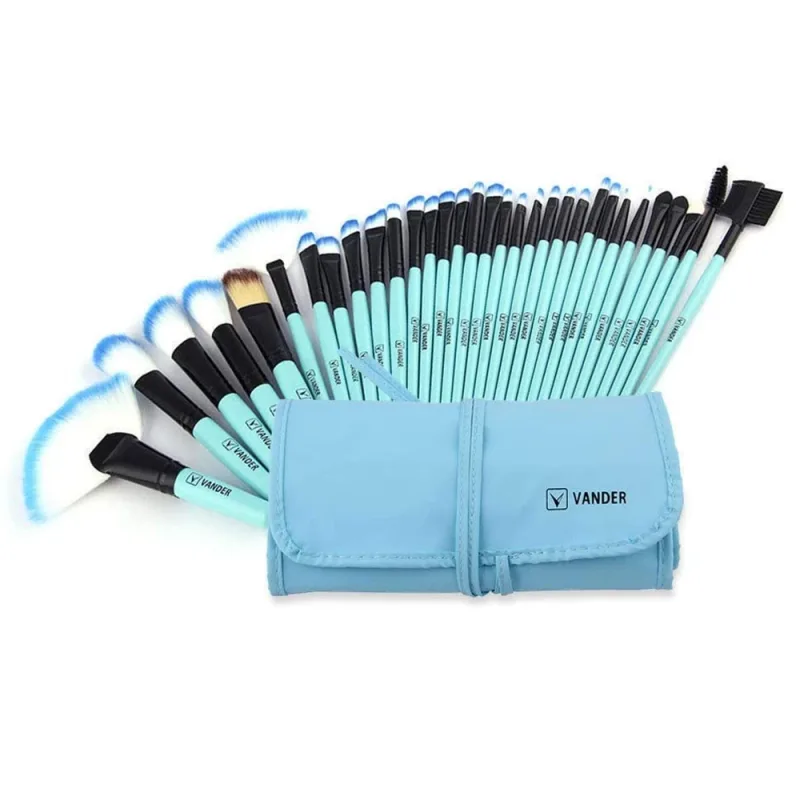 Makeup Brushes Set 32 Pcs Professional Foundation Powder Contour Eyeshadow Blending Make up Brush Multiple Colour