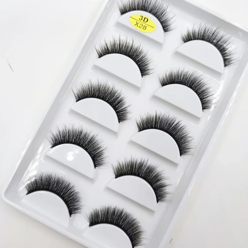 30 Style 5 Pairs Natural Eye Lashes Mink Lashes Handmade Fluffy Lashes 3D False Eyelashes Makeup Faux Cils Maquiagem Cilios — image 44
