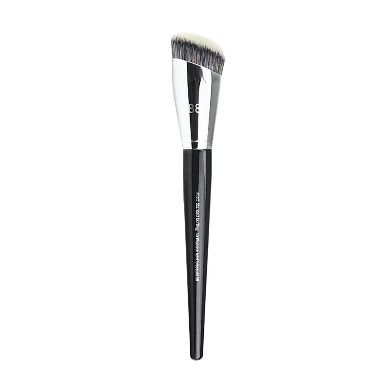 1 piece Pro Slanted Buffing Makeup brushes Angled Foundation #88 Make up brush Liquid Foundation bb cream wood handle cosmetic — image 1
