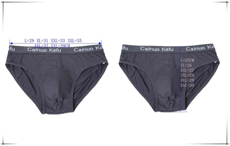 4Pcs Men Briefs Mens Summer Underwear Large Size L-5XL Elasticity Underwear Male Comfortable Panties Sexy Male Shorts Briefs Hot — image 8