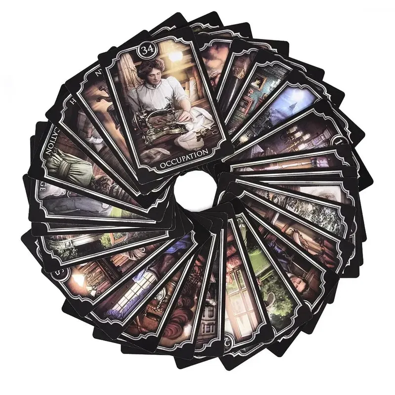 NEW Fin Sieve Kipper Tarot Cards Full English Board Games Divination Fate Family Party Playing Oracle Card Deck Table Game — image 6