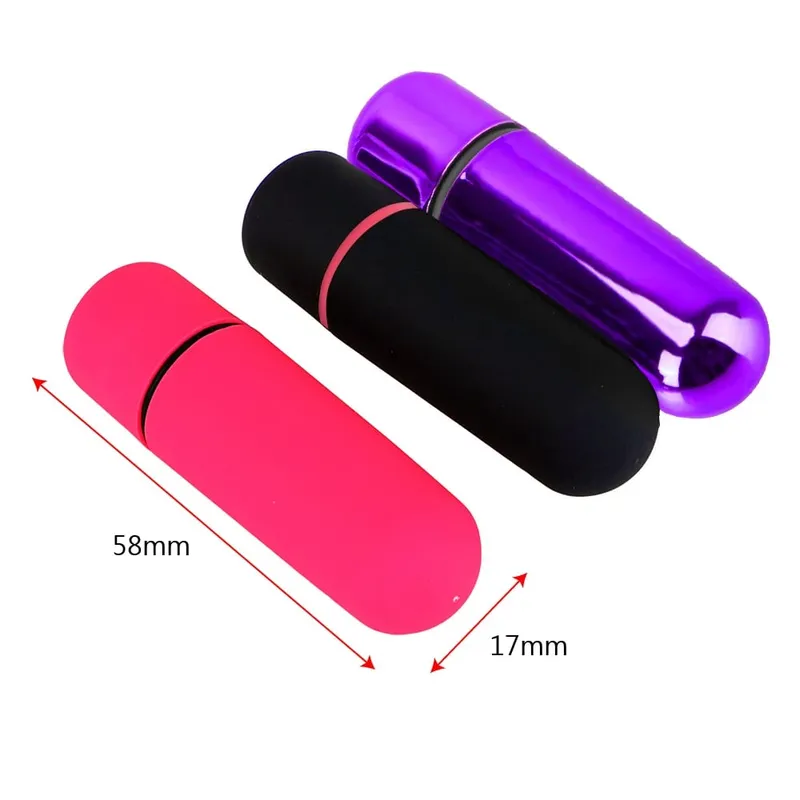 58mm Bullet Vibrators For Women Clitoris Nipple Stimulator Vaginal Anal Toys Female Masturbator Erotic Goods Sex Products Pocket — image 6
