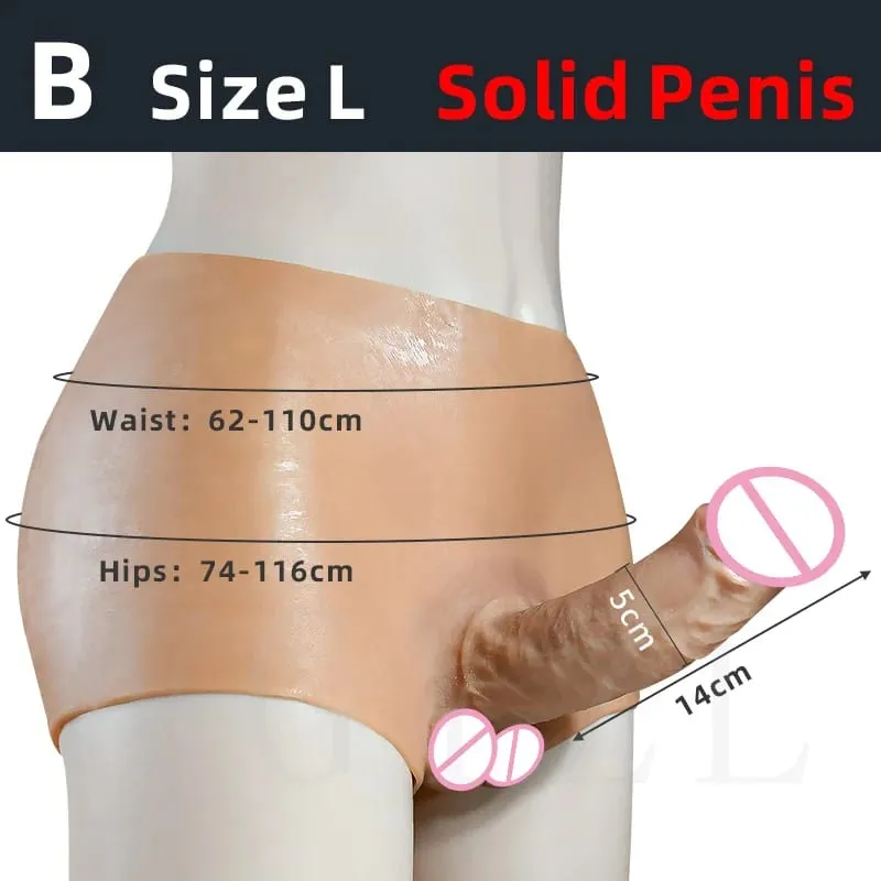 Skin Feeling Strap on Realistic Dildo Huge Big Penis Strap-On Panties Lesbian Strapon Dilldo for Woman Men Sex Toys for Couple