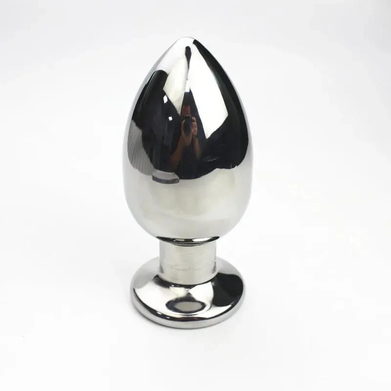 15 Sizes Stainless Steel Anal Dildo Butt Balll Plug Solid Metal Anus Dilator Anal Sex Toys for Adults HH8-1-75 — image 3