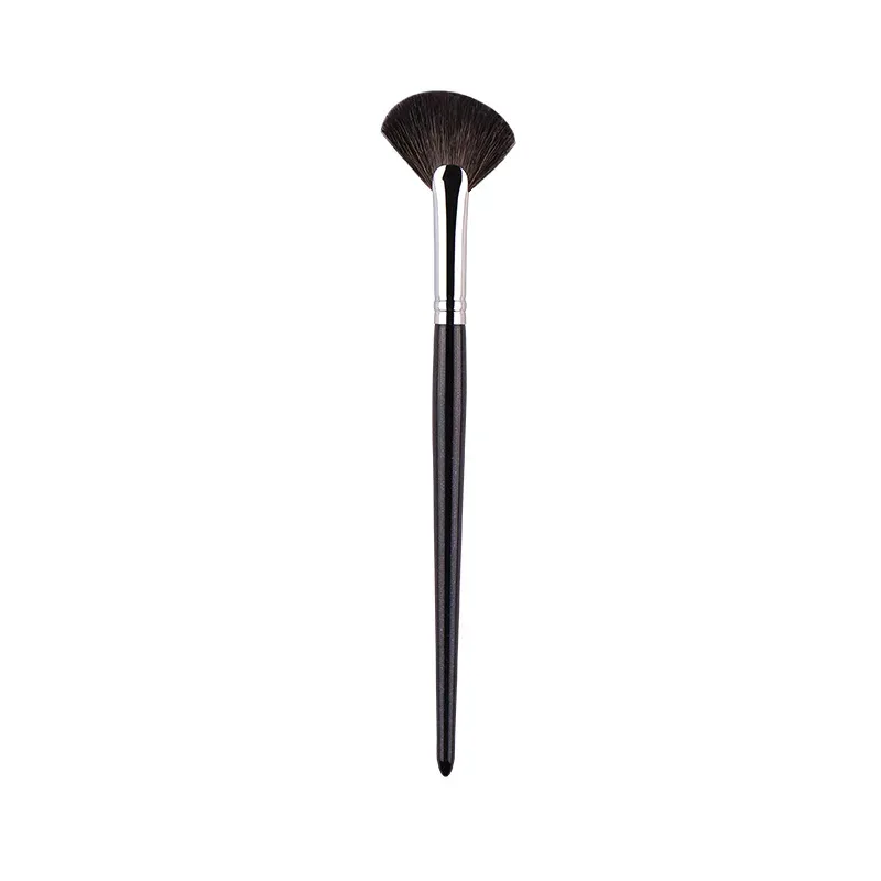 1 piece Small Fan Makeup brushes Highlighter Nose shadow Make up brush Blusher contour exquisite beauty tools Goat hair — image 18