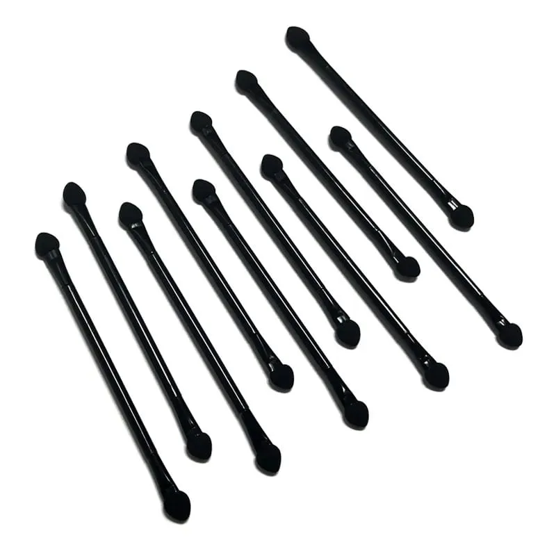20 Packs Double Head Eyeshadow Brushes 10cm Double-End Eyeshadow Brushes Dual Sides Eyeshadow Sponge Makeup Applicators — image 3