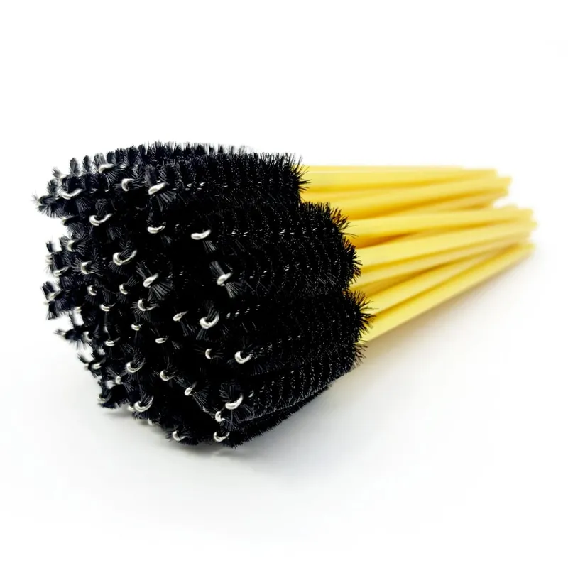 50pcs Cosmetic Eyelash Brush Disposable Eyebrow Brush Mascara Wands Applicator Diamond Eyelash Extension Makeup Brushes
