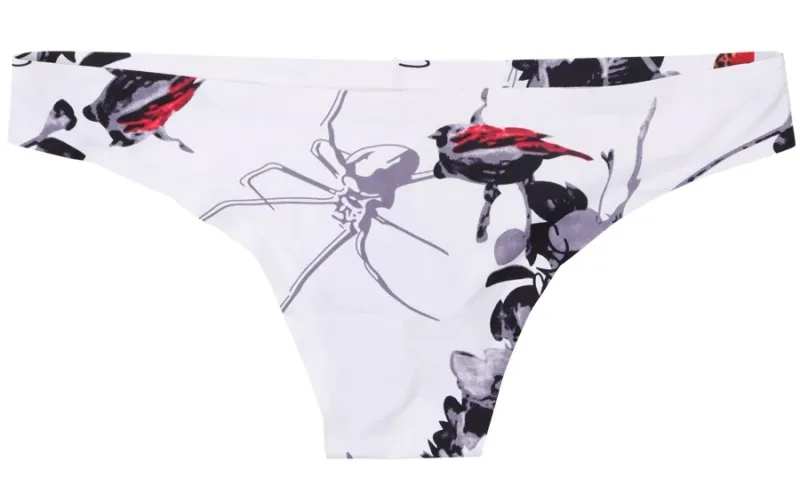 4pcs Men Sexy Style Smooth Soft Printed Underwear Men's Thin Underpants Man Low Waist Bikini Ice Silk Briefs Seamless 00817 — image 23