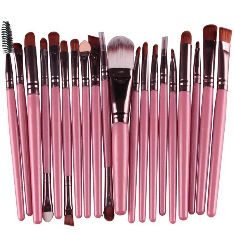 20Pcs Makeup Brush Set Cosmetic Powder Eye Shadow Eyeliner Foundation Blush Blend Beauty Woman Makeup Brushes Maquiagem — image 4