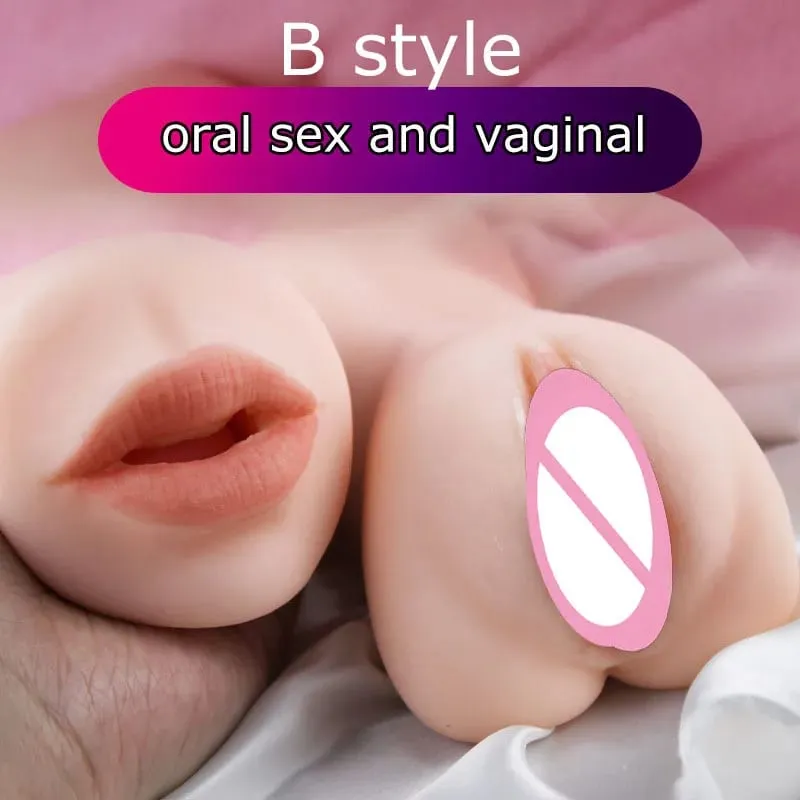 Mouth Massage Male Masturbator Deep Throat Masturbate Cup With Tongue Tooth Artificial Pocket Vagina Oral Sex Toys for Adult Men — image 8