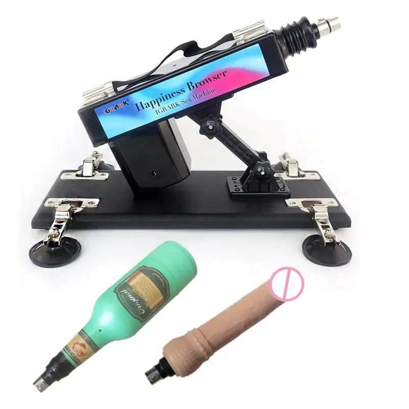 Strong Motor Automatic Vibartor Sex Machine with Dildo Attachments Adjustable Gun Love Machine Sex Toys for Man Women Adult Game — image 25