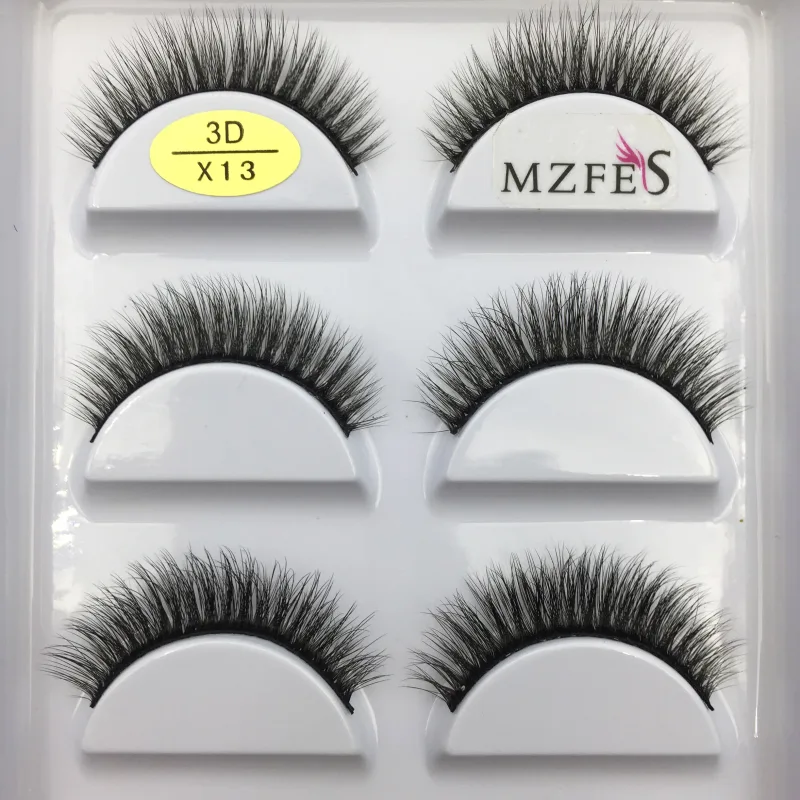 38 Style 5 Pairs Eyelash Natural 3D Mink False Eyelashes Makeup Fake Eye Lashes Faux Cils Make Up Beauty Tools Wholesale — image 30