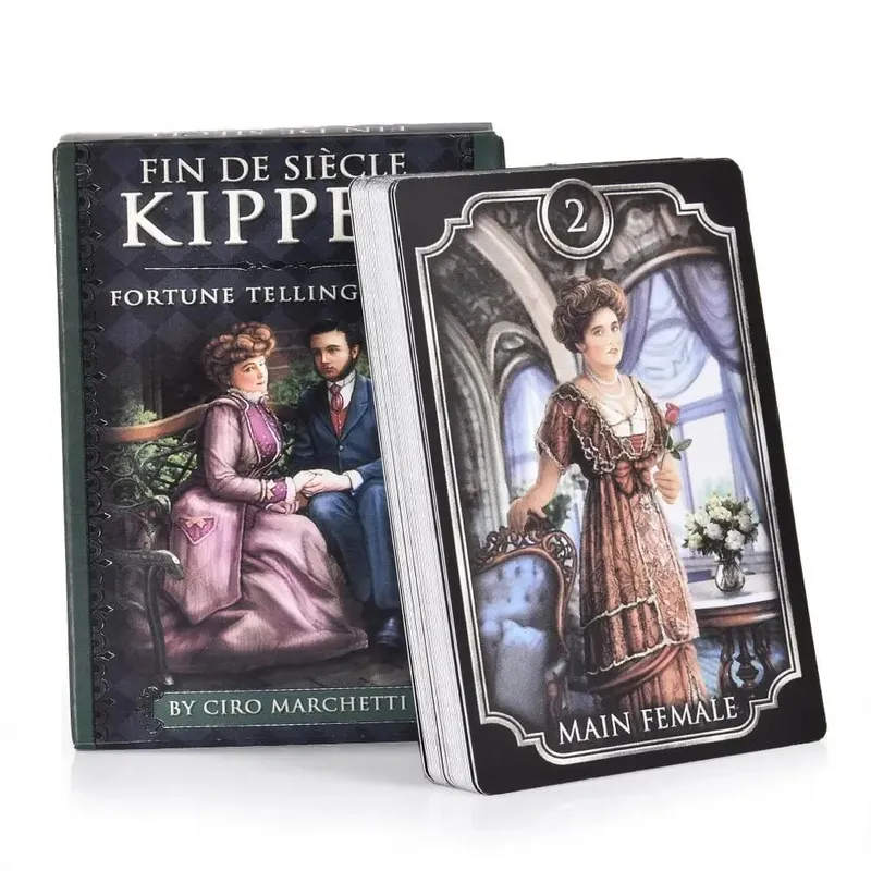 NEW Fin Sieve Kipper Tarot Cards Full English Board Games Divination Fate Family Party Playing Oracle Card Deck Table Game — image 1