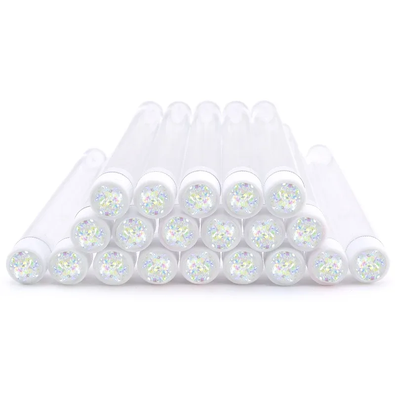 20pcs Reusable Makeup Brushes Tube Dust-proof Eyebrow Brush Tubes with New Lashes Resin Drill Replaceable Eyelash Extension Tool — image 23