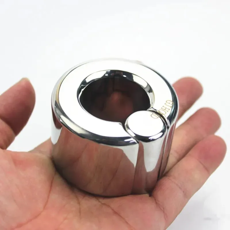 15 Sized Stainless Steel Scrotum Pendant Penis Bondage Rings Cylindrical Cockring Ball Stretcher Scrotum-ring Sex Toys BB-207