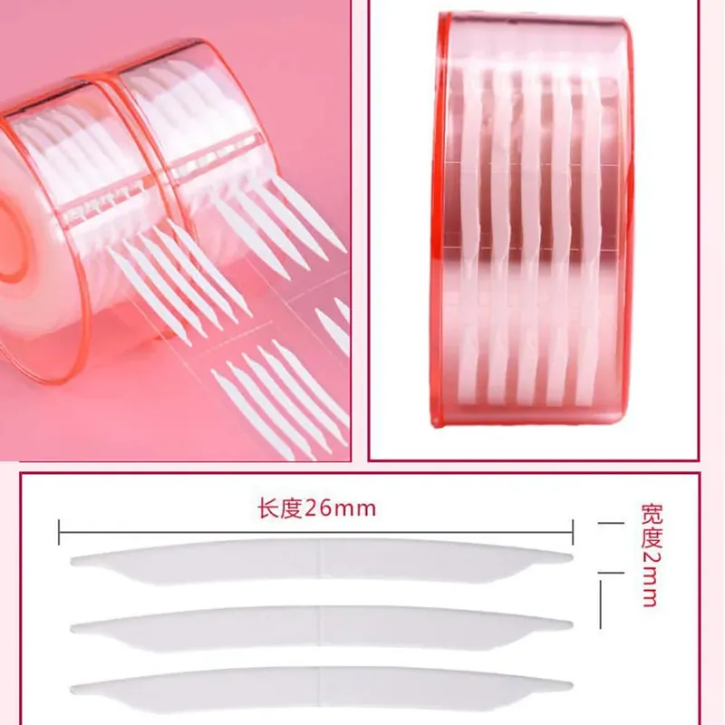 400Pcs/box Big Eyelid Tape Sticker Double Fold Self Adhesive Eyelid Tape Stickers S/L Makeup Clear invisible fallen eyelids — image 8