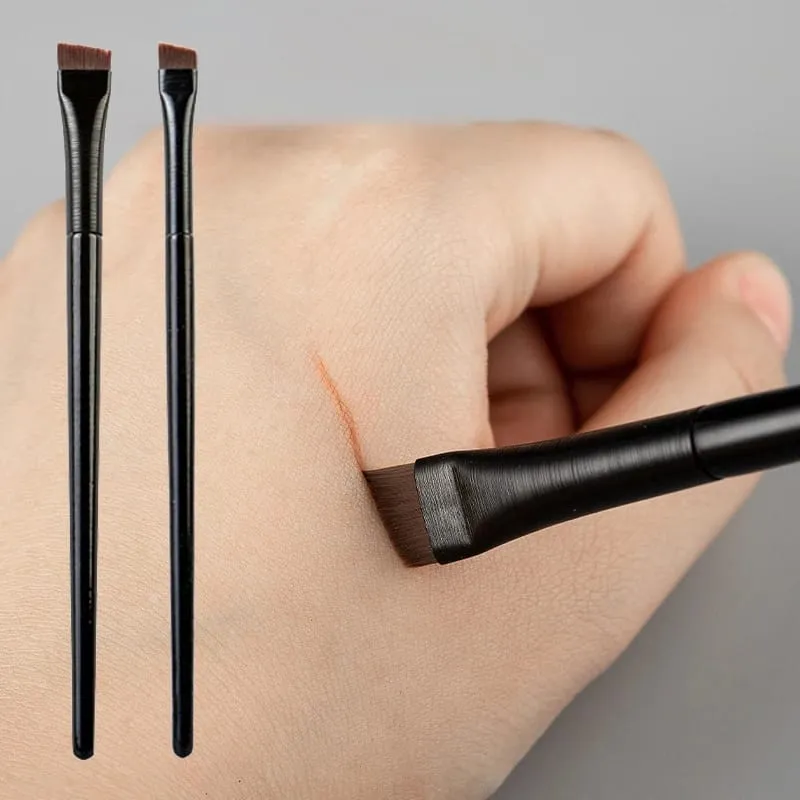 5/10 Pcs Brow Contour Makeup Brushes Eyebrow Eyeliner Brush Professional Super Thin Angled Liner Eye Brush Set Make Up Tools
