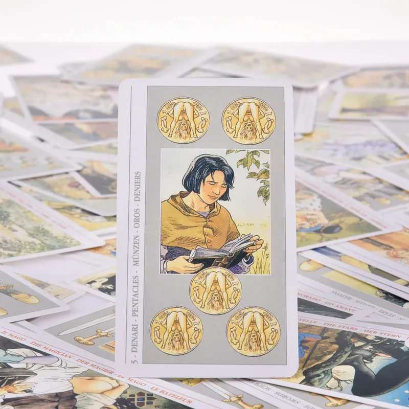 Decameron Tarot Cards Mordern Witch Angels Series Everyday Witch Oracle Cards PDF Guideboock English Board Games — image 2