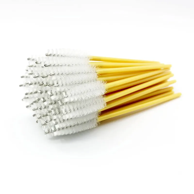 50pcs Cosmetic Eyelash Brush Disposable Eyebrow Brush Mascara Wands Applicator Diamond Eyelash Extension Makeup Brushes — image 12