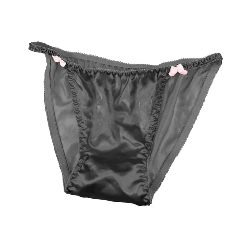 Chaud Sexy taille basse hommes lisse Nylon caleçons culottes slips sous-vêtements 1090 — image 2