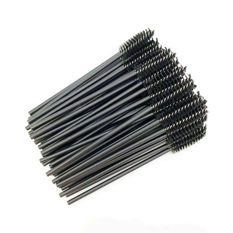 Brosses à cils jetables, manche en diamant en cristal, brosse à cils, baguettes de Mascara à sourcils, fournitures d'extension de cils, outils de maquillage — image 9