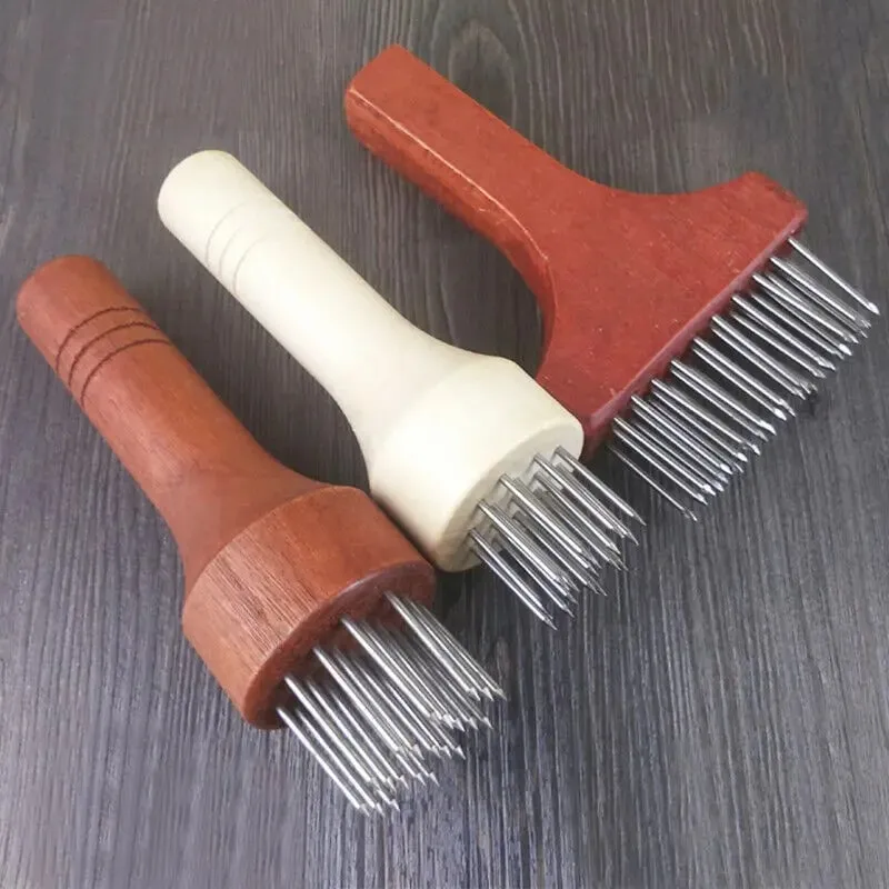 Belly Pork Skin Crispy Hand Tool Hole Hammer Needle Poke Pointed Needle Stainless Steel Fast Tenderizer Loose Steak Kitchen Tool — image 10