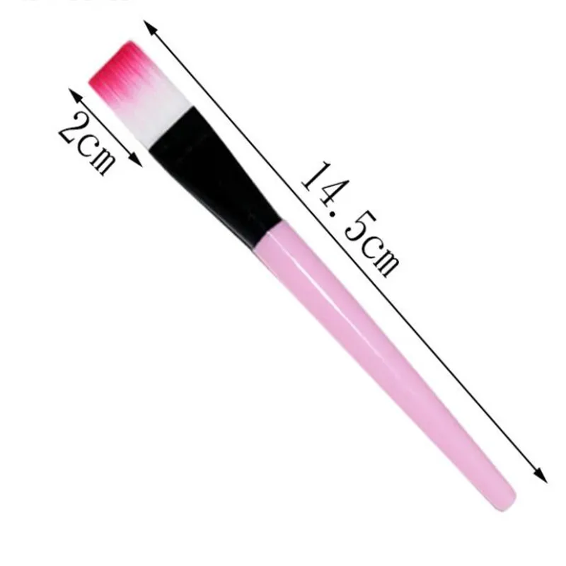 1db Professzionális sminkecsetek Arcmaszk Ecset Szilikon Gél DIY Cosmetic Beauty Tools Alapozó ecset Arc iszap Keverő Smink