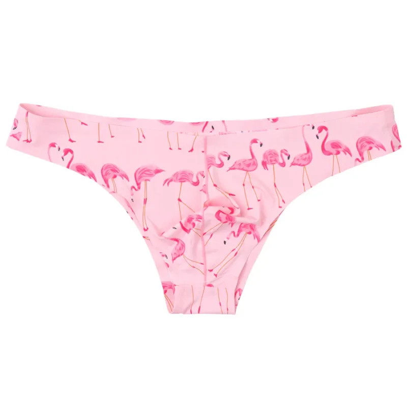4pcs Men Sexy Style Smooth Soft Printed Underwear Men's Thin Underpants Man Low Waist Bikini Ice Silk Briefs Seamless 00817 — image 31