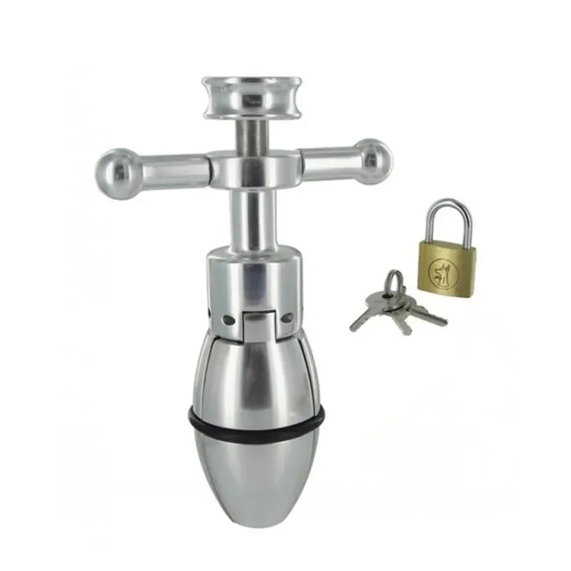 Heavy Stainless Steel Butt Plug Anal Vagina Dilator Anus Eapander Adult BDSM Games Erotic Produts Sex Toys for Men Women Couples — image 3