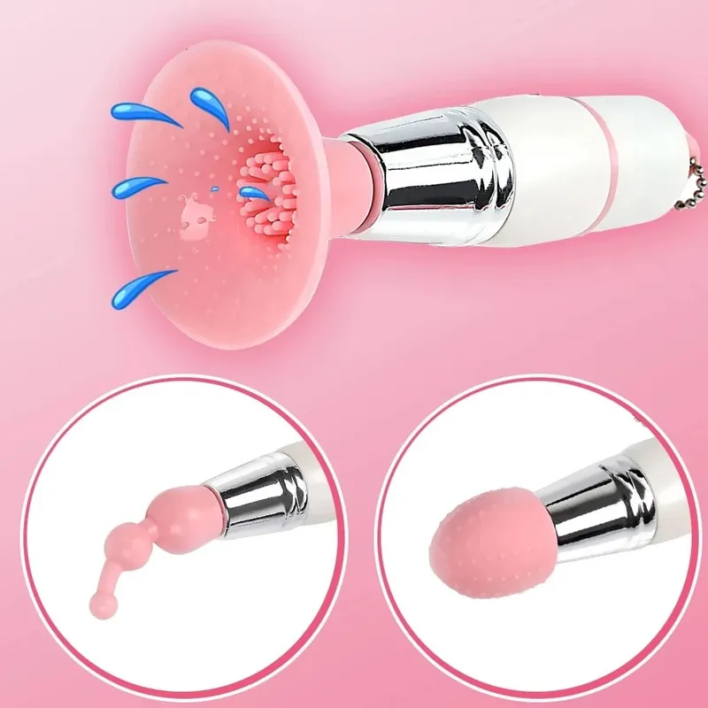 10 Speeds USB Power Tongue Oral Licking Vibrators Dildo Egg Vibrator Clitoris Stimulator Sex Shop Sex Toys for Women — image 2