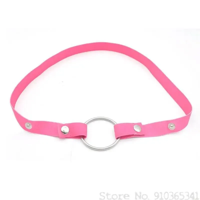 Fixed belt for cock cage Size adjustable strapon male chastity device tied penis cage Belt with ring no chastity cage sex toys