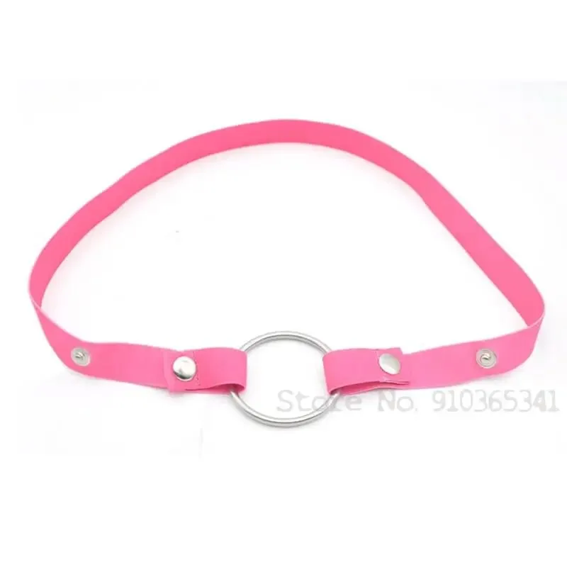 Fixed belt for cock cage Size adjustable strapon male chastity device tied penis cage Belt with ring no chastity cage sex toys