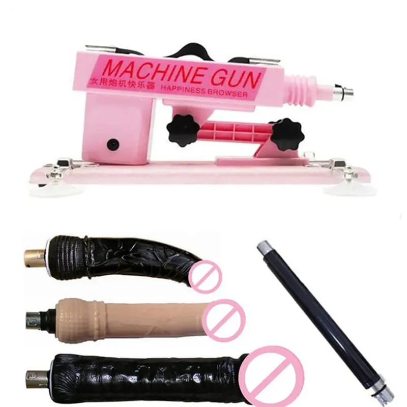 Strong Motor Automatic Vibartor Sex Machine with Dildo Attachments Adjustable Gun Love Machine Sex Toys for Man Women Adult Game — image 19