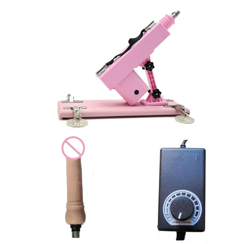 Strong Motor Automatic Vibartor Sex Machine with Dildo Attachments Adjustable Gun Love Machine Sex Toys for Man Women Adult Game — image 16
