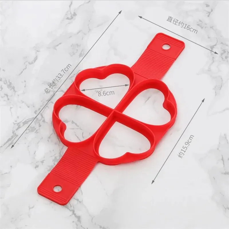 Pancake Egg Ring Maker Nonstick Cooking Tool Round Heart Pancake Maker Egg Cooker Pan Flip Eggs Mold Kitchen Baking Accessories — image 11