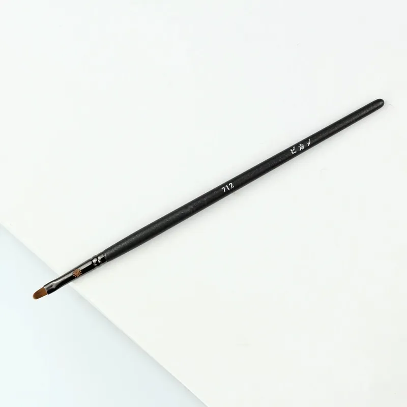 1pc Precision Eyeliner Beveled Concealer Makeup brushes tapered Eyelid Make up brush Flat liner liquid eyebrow 406 712 722 — image 5