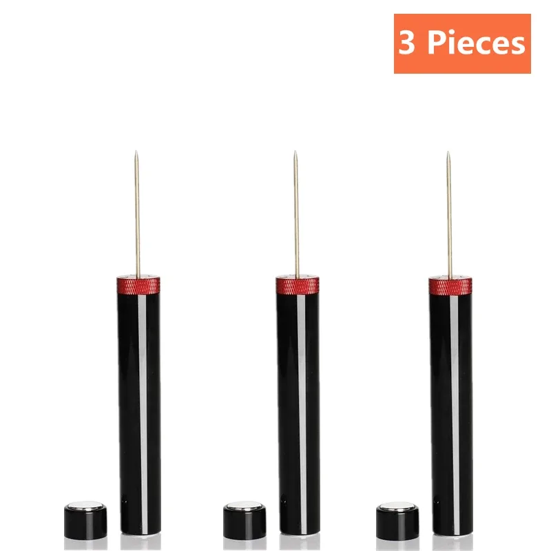 3 Pieces Air Pump Wine Corkscrew Kitchen Accessories Portable Stainless Steel Pin Air Pressure Wine Bottle Opener Home Bar Tools
