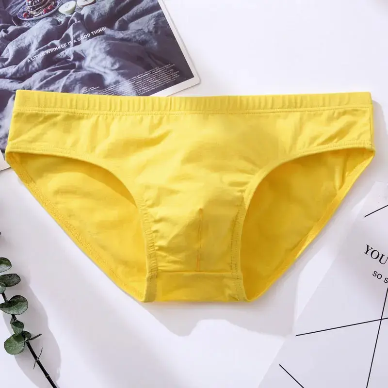 Men's Underwear Male Sexy Solid Briefs Underpants for Men Brief Cotton Adult Panties Mens Bikini Pant Men Sexy Slip Hombre 1805 — image 10