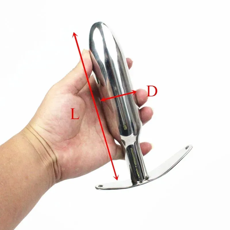 Anal Ball 6 Sizes Solid Stainless Steel Anus Dilator Butt Stopper Adult Game Butt Plug Anal Sex Toys for Male and Female H8-1-38 — image 5