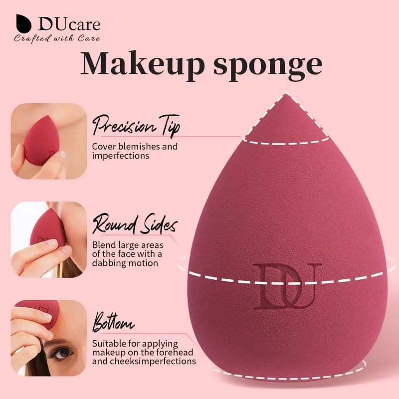 DUcare Water Drop Makeup Sponge Professional Cosmetic Puff For Foundation Concealer BB cream Blending Egg Sponge Makeup Tools