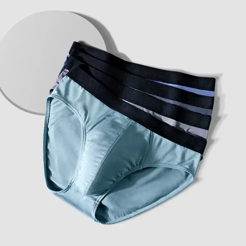 Men's Briefs Soft 60S Modal Male Panties Cozy Elastic Male Underpants Shorts 7A Grade Antibacterial Crotch Mens Sexy Underwear — image 21