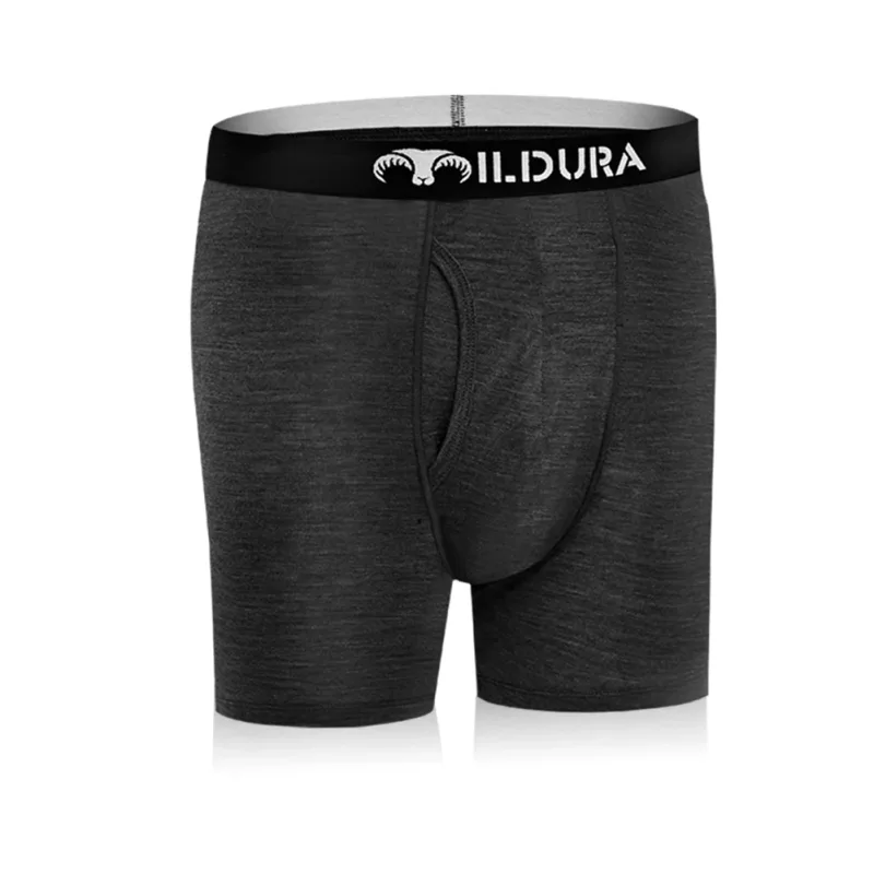 100% Merino Wool Boxer Briefs Men Underwear Merino Wool Boxer Underpants Men Boxer Brief Moisture Wicking Breathable Soft 180G — image 9