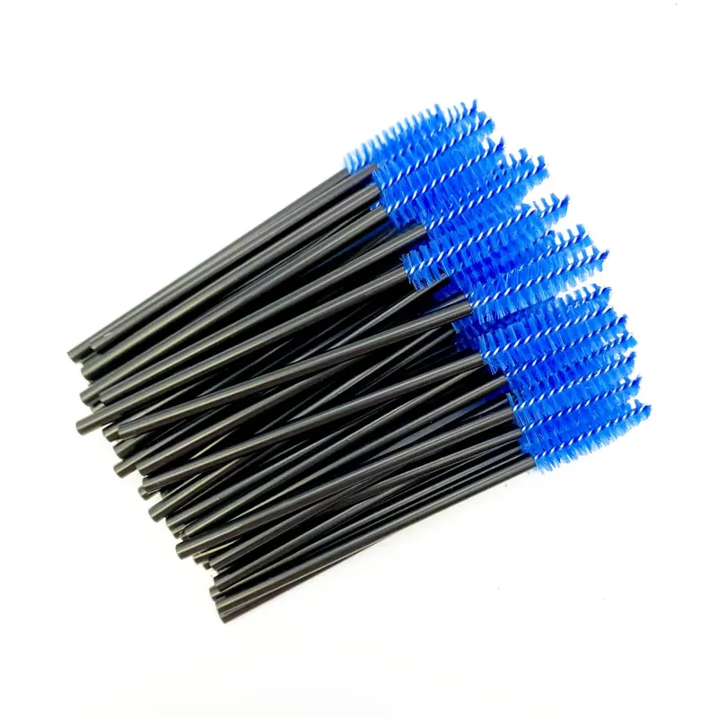 Brosses à cils jetables, manche en diamant en cristal, brosse à cils, baguettes de Mascara à sourcils, fournitures d'extension de cils, outils de maquillage — image 15