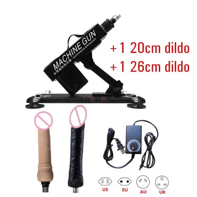Automatic Retractable Sex Machine With Dildo Penis Anal Plug Female Vibrator Erotic Sexy Toys for Couples Men Women Adult Games — image 17