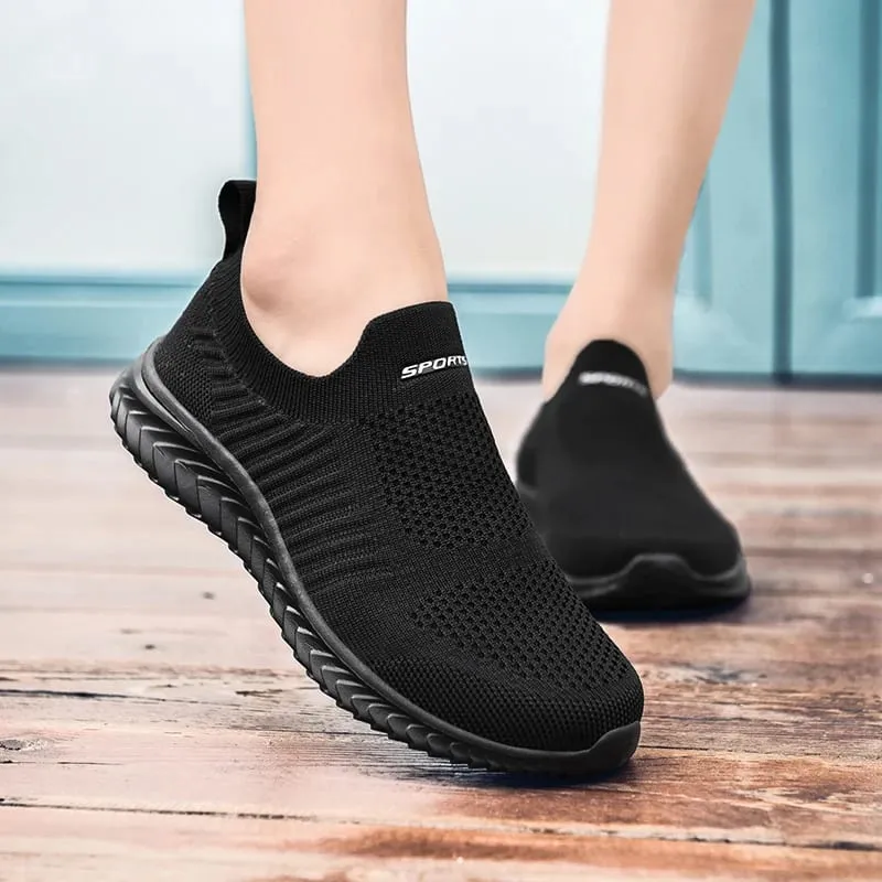 Men Vulcanize Shoes Mesh Men Shoes Lightweight Comfortable Men's Sneakers 2020 Autumn Fashion Slip On Flats Shoes Male Loafers — image 6