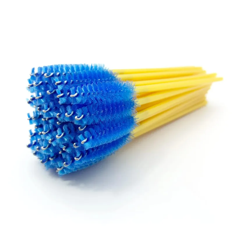 50pcs Cosmetic Eyelash Brush Disposable Eyebrow Brush Mascara Wands Applicator Diamond Eyelash Extension Makeup Brushes — image 13