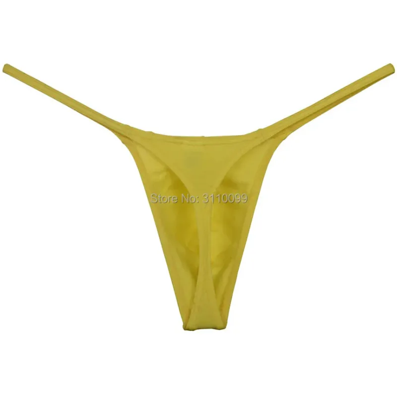 Men Modal String Thong Underwear Male Minimal Coverage Hipster T-back Jock Strap — image 7