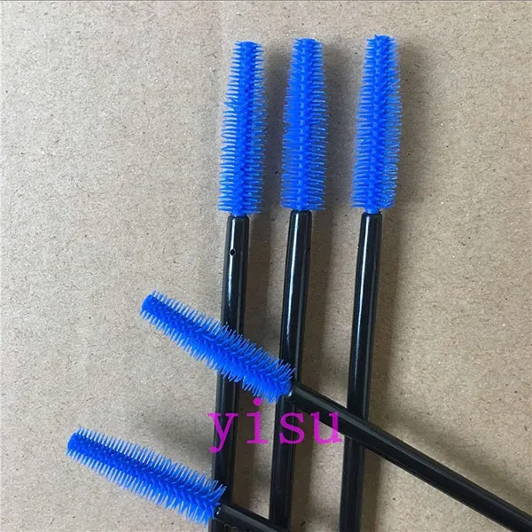 50 pcs Silicone Mascara Wands Applicator Disposable Eyelash Brushes Comb Beauty Makeup Brush For Women Eyelash Extension Tools