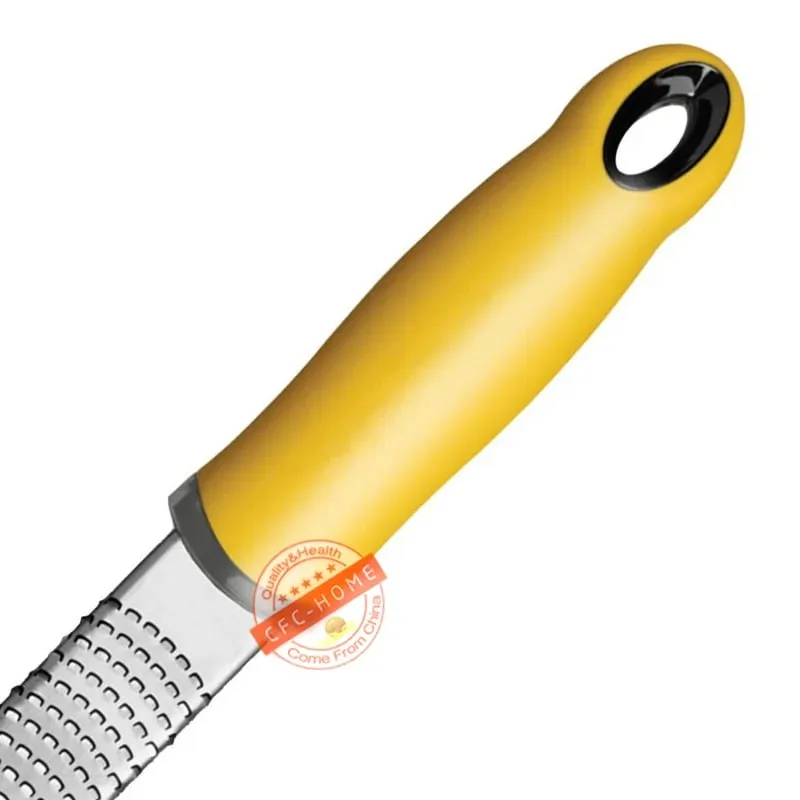 Citrus Lemon Zester & Cheese Grater-Parmesan Cheese Lemon Ginger Garlic Nutmeg Chocolate Vegetables Fruits Kitchen Tools
