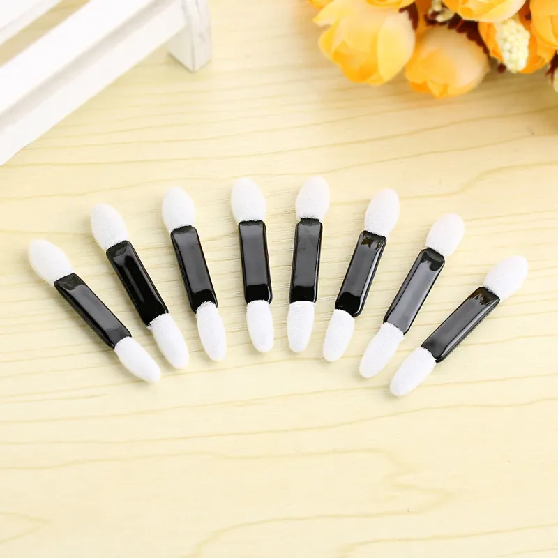 50Pcs Proffessional Eye Shadow Sponge Brushes Double Foam Headed Brushes Disposable Eyeshadow Sponge Makeup Applicator Tool — image 6
